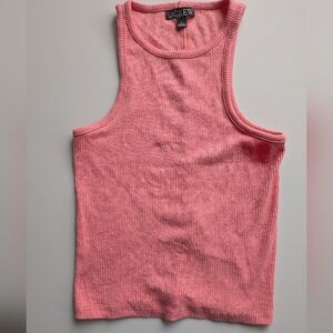 J. Crew Pink Ribbed Tank Top